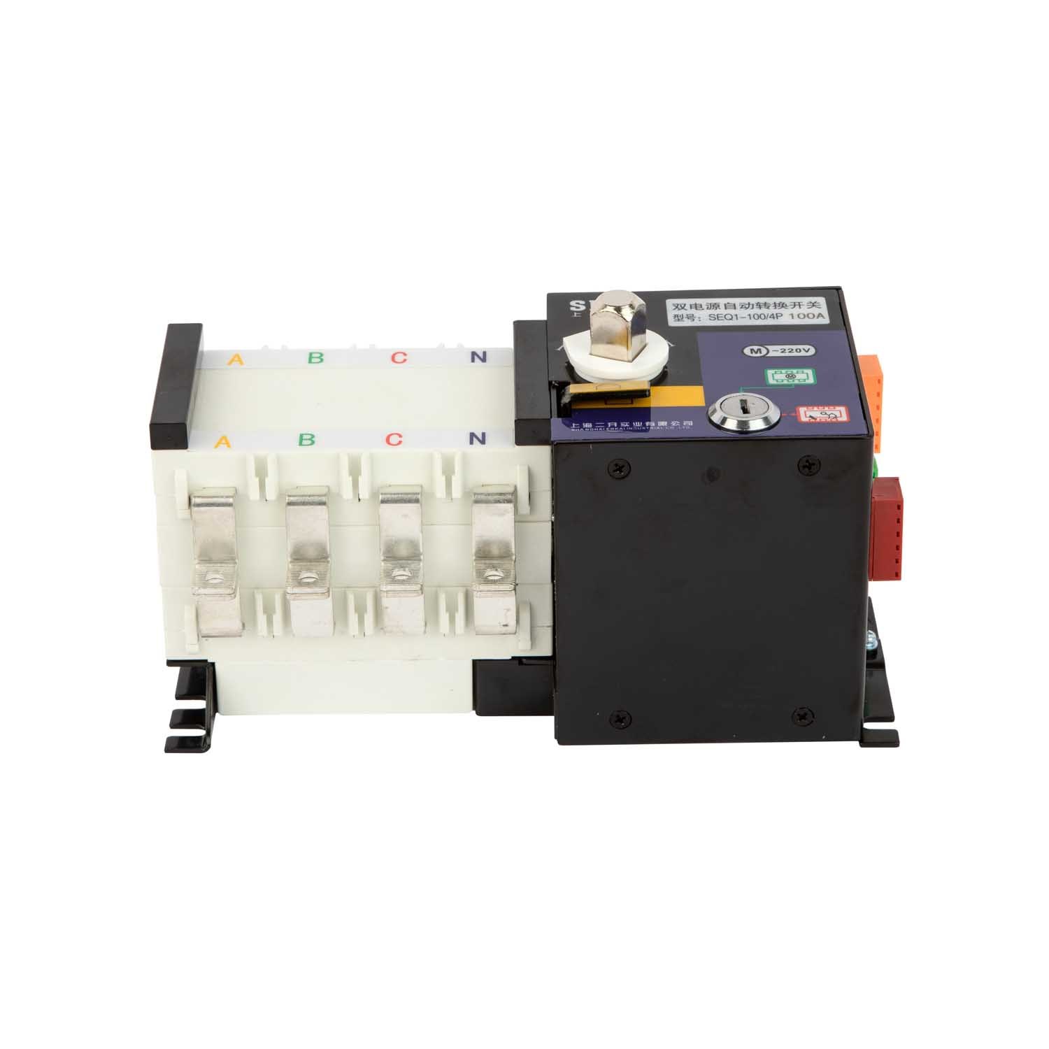 Automatic Transfer Switch Controller 4p 250A Single Phase