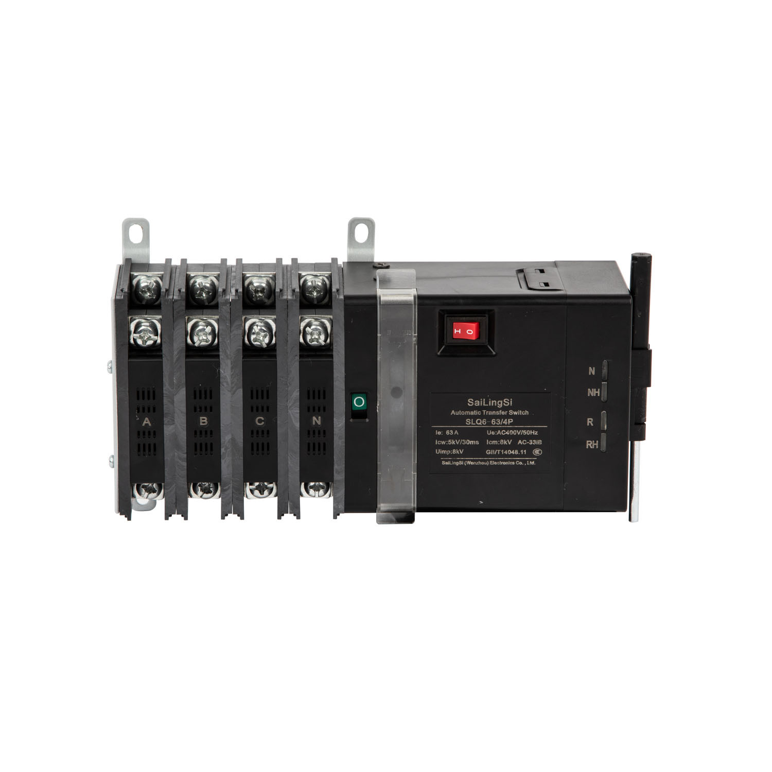 Solar Power to City Power ATS 125A 2p Automatic Transfer Switch ATS with Fire Control