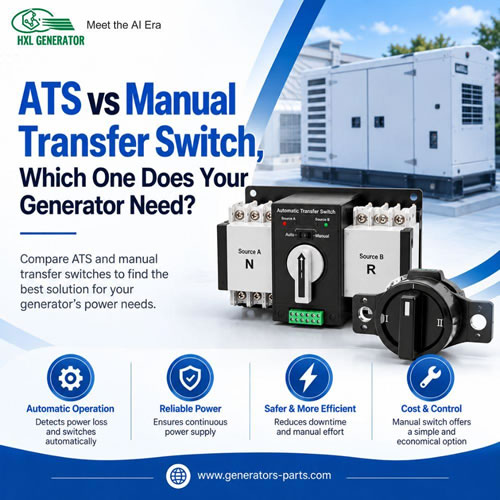 ATS Vs Manual Transfer Switch, Which One Does Your Generator Need