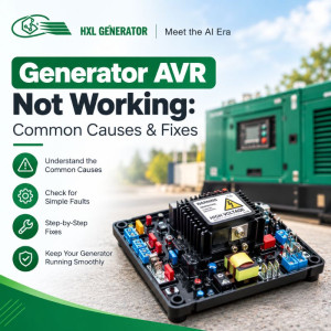 Generator AVR Not Working Common Causes & Fixes